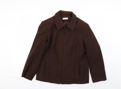 Womens UK Size 14 Bonmarché Brown Jacket