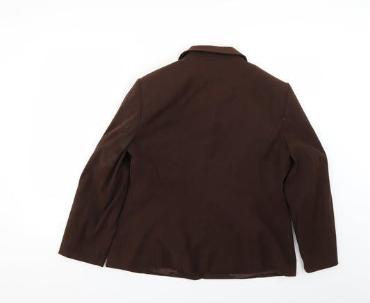 Womens UK Size 14 Bonmarché Brown Jacket