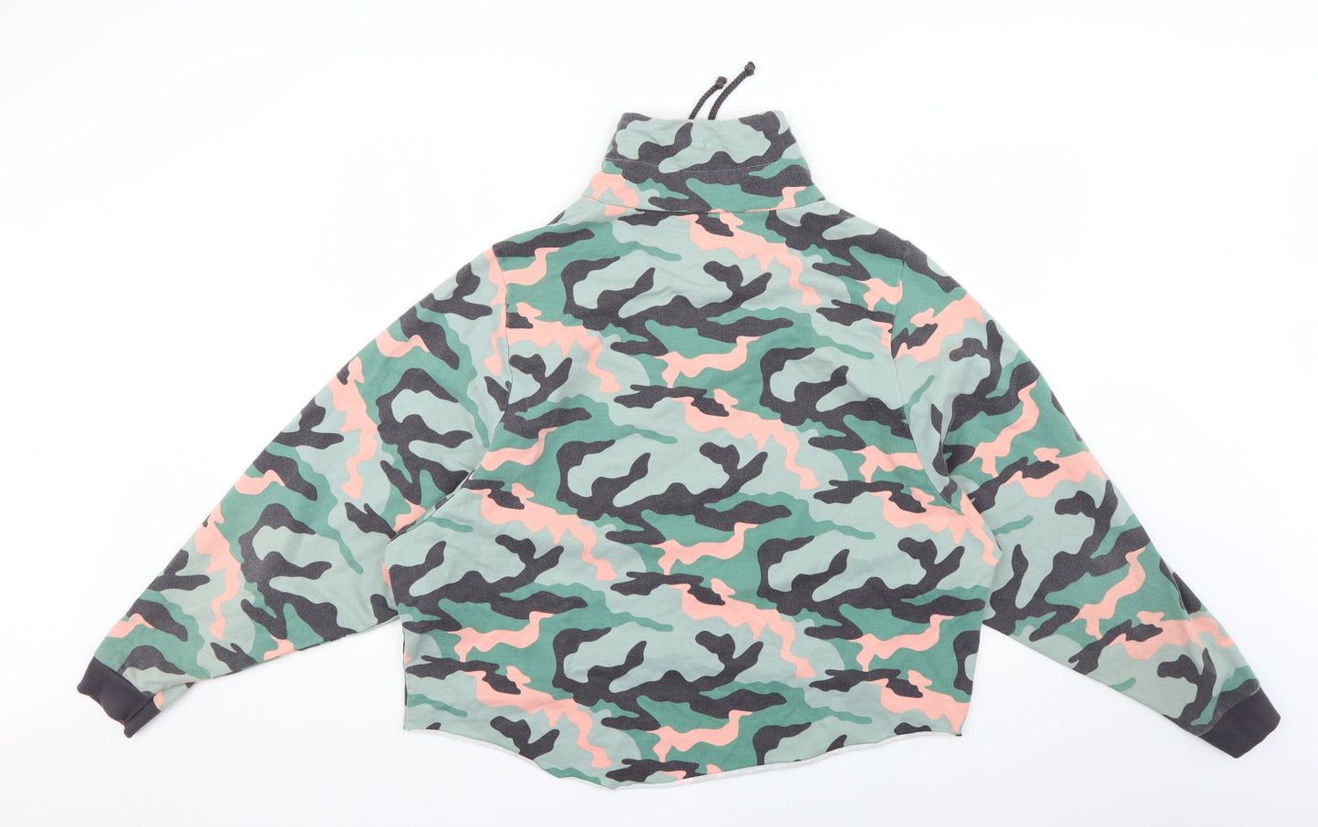 George Womens Multicoloured Camouflage  Pullover Jumper Size 12