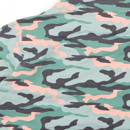 George Womens Multicoloured Camouflage  Pullover Jumper Size 12