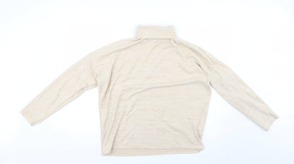 Womens UK Size M H&M Beige Pullover Jumper