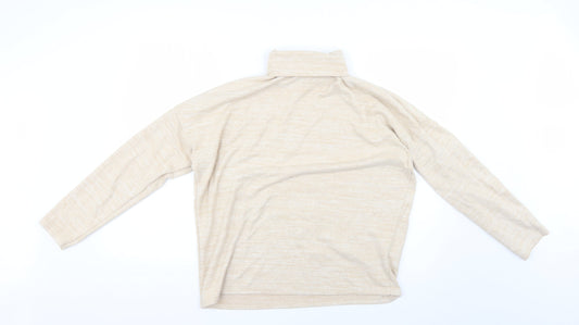Womens UK Size M H&M Beige Pullover Jumper