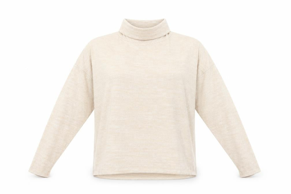 Womens UK Size M H&M Beige Pullover Jumper