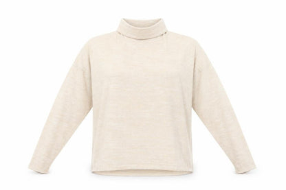 Womens UK Size M H&M Beige Pullover Jumper