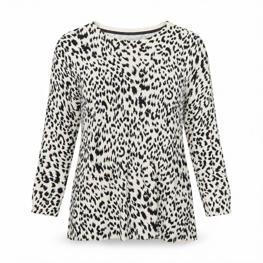 Marks & Spencer Womens Multicoloured Animal Print  Pullover Jumper Size 12