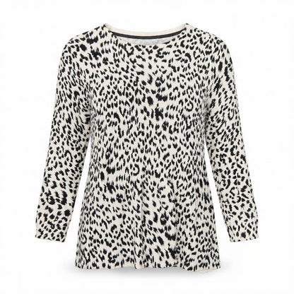 Marks & Spencer Womens Multicoloured Animal Print  Pullover Jumper Size 12