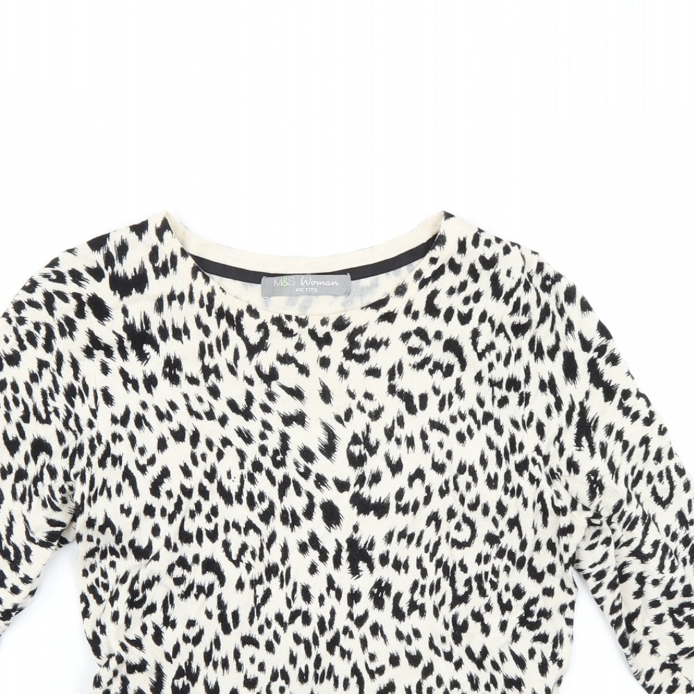 Womens UK Size 12 Marks and Spencer Multicoloured Pullover Jumper