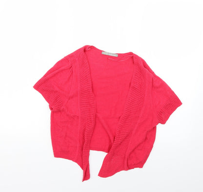 Womens UK Size 14 Marks and Spencer Pink Cardigan Jumper