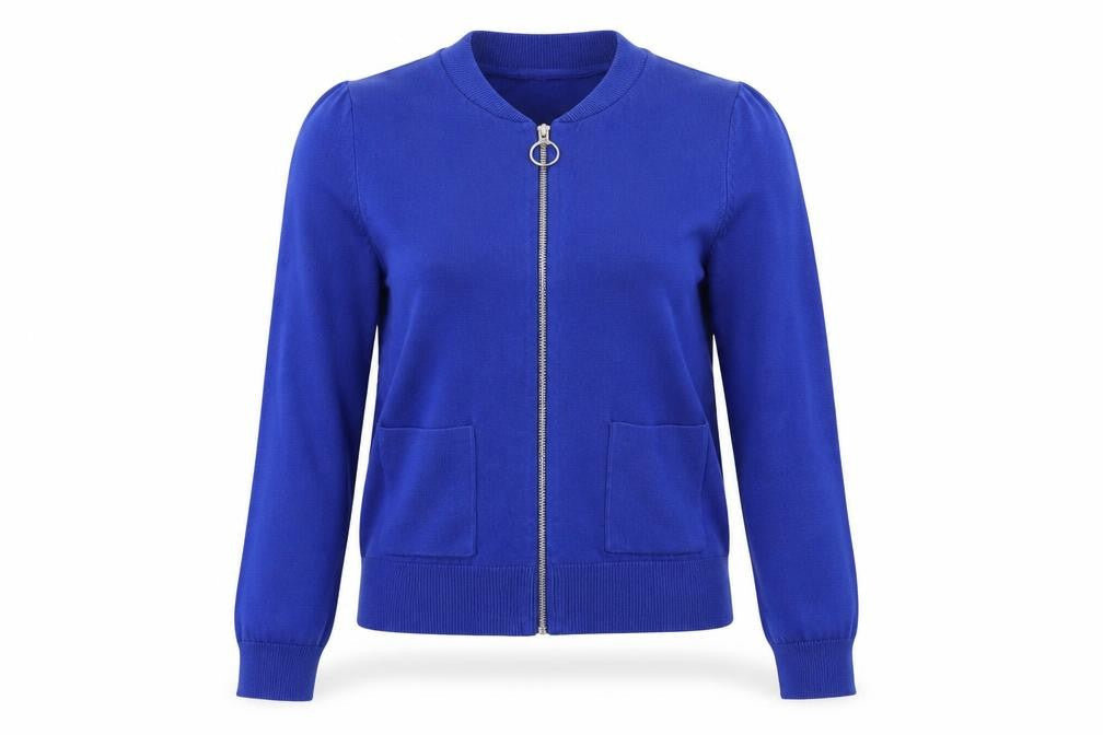redherring Womens Blue   Full Zip Jumper Size 8