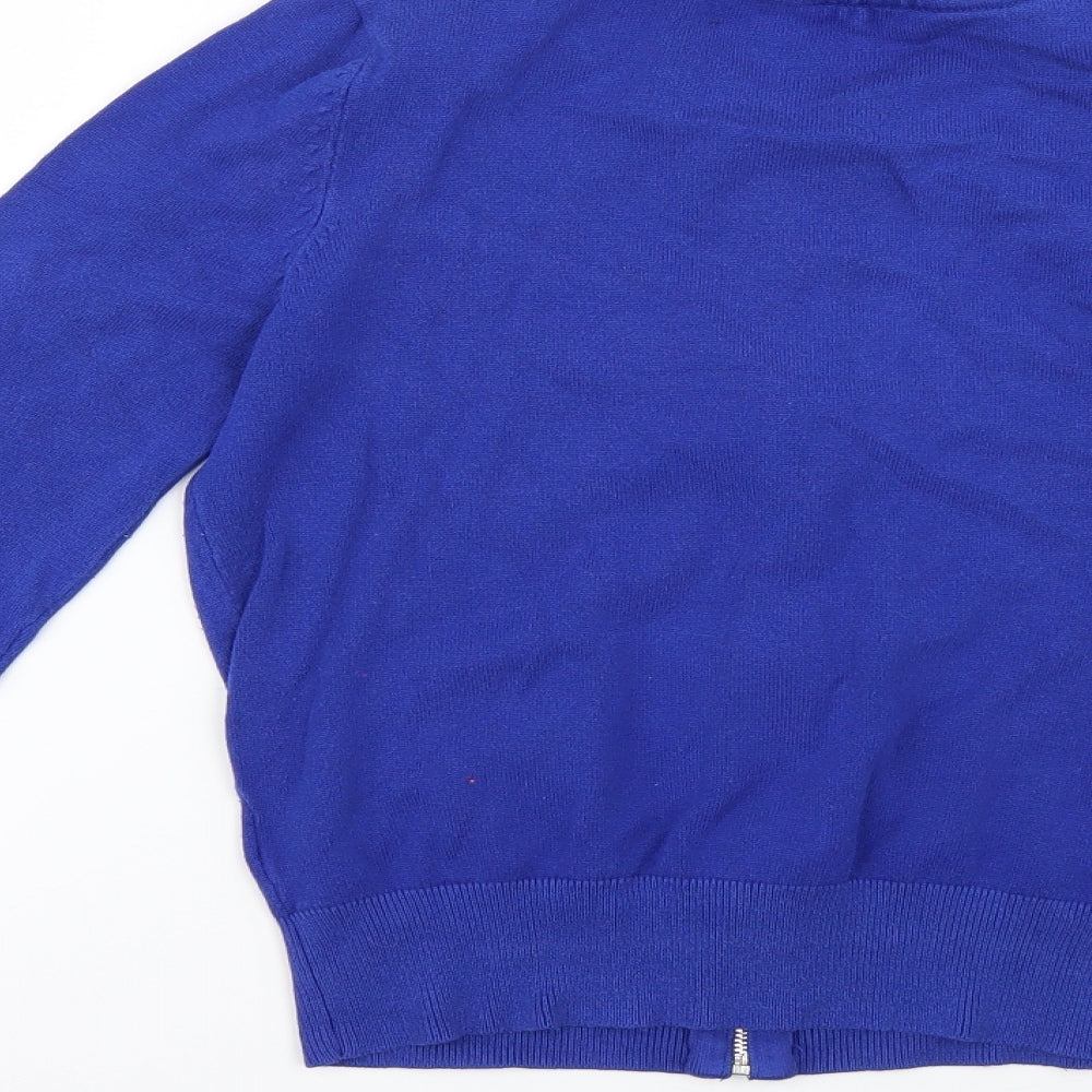 redherring Womens Blue   Full Zip Jumper Size 8