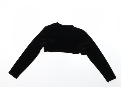 Womens UK Size 12 Dorothy Perkins Black Cardigan Jumper