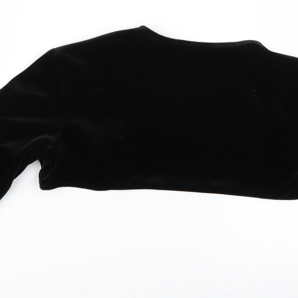Womens UK Size 12 Dorothy Perkins Black Cardigan Jumper