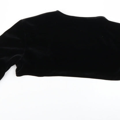 Womens UK Size 12 Dorothy Perkins Black Cardigan Jumper