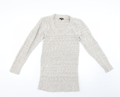 Womens UK Size 12 Papaya Grey Pullover Jumper