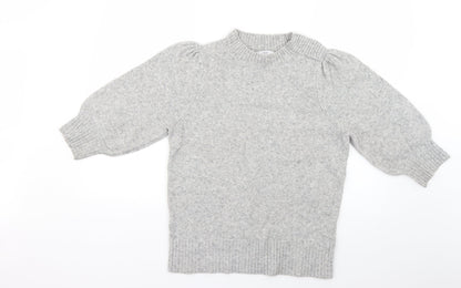 Womens UK Size 10 NEXT Grey Pullover Jumper