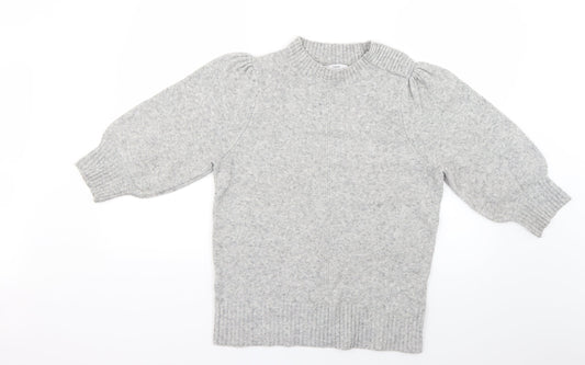 Womens UK Size 10 NEXT Grey Pullover Jumper