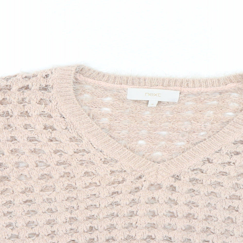Womens UK Size M NEXT Pink  Jumper