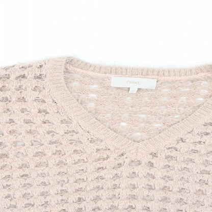 Womens UK Size M NEXT Pink  Jumper