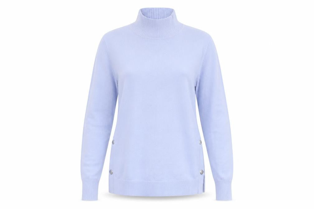 Womens UK Size 12 M&Co Blue Pullover Jumper