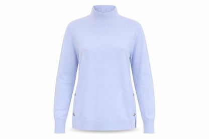 Womens UK Size 12 M&Co Blue Pullover Jumper