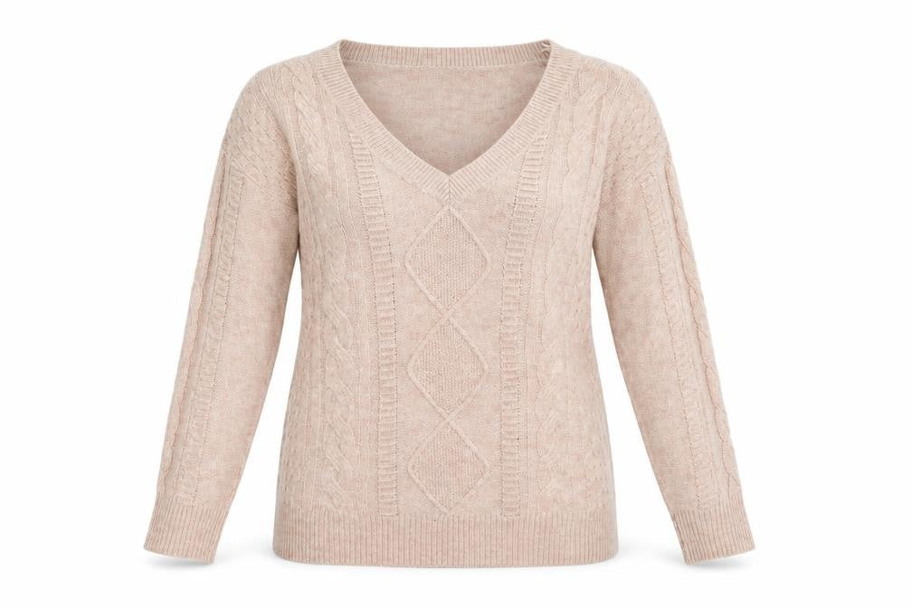 Womens UK Size M George Pink Pullover Jumper
