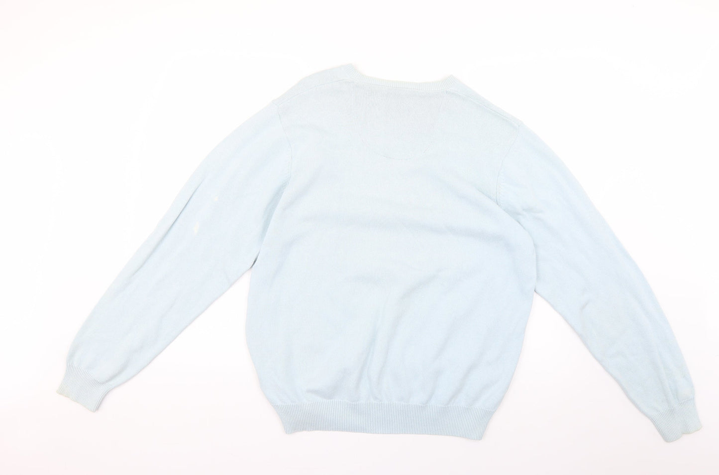 Marks and Spencer Mens Blue   Pullover Jumper Size L