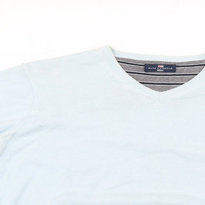 Marks and Spencer Mens Blue   Pullover Jumper Size L