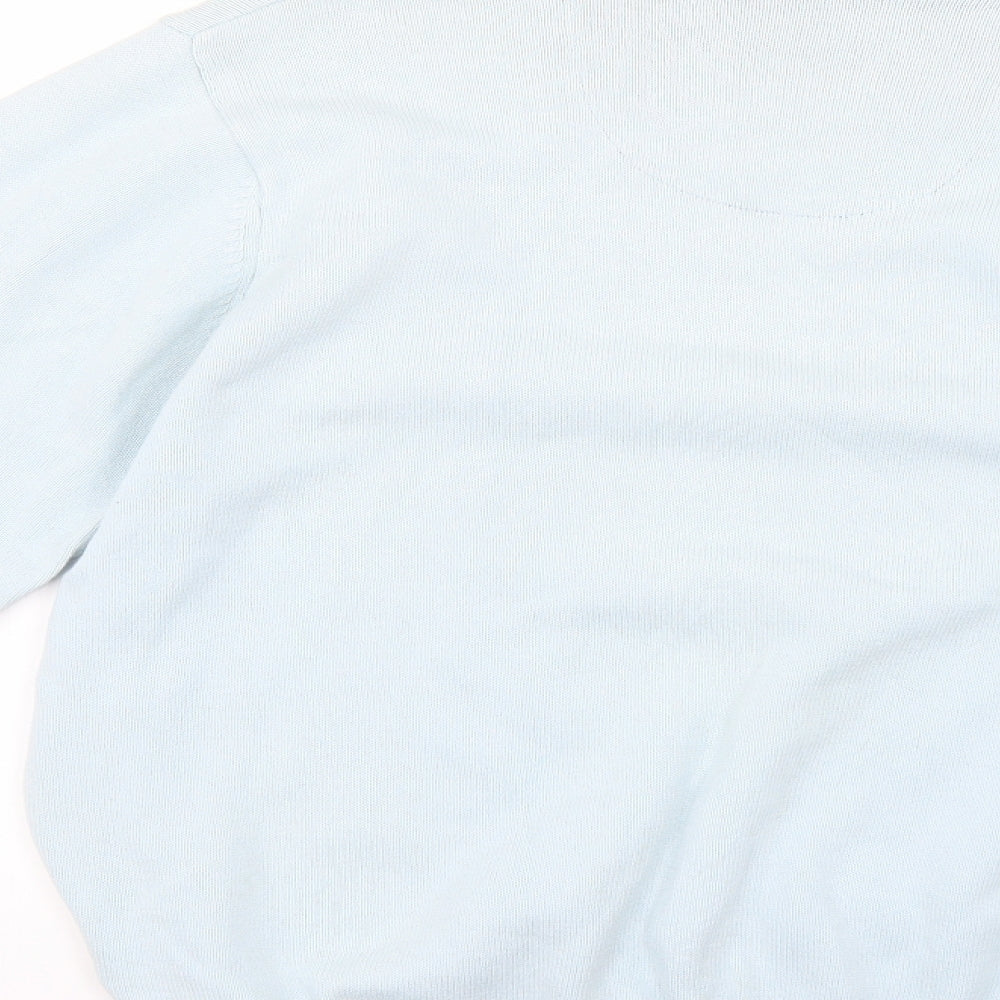 Marks and Spencer Mens Blue   Pullover Jumper Size L