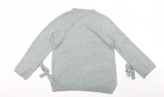 F&F Womens Green   Pullover Jumper Size 10