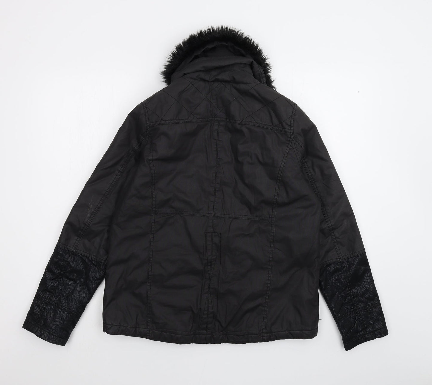 Womens UK Size 8 River Island Black Jacket