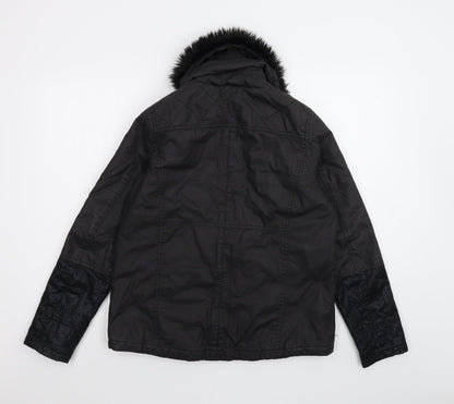 Womens UK Size 8 River Island Black Jacket
