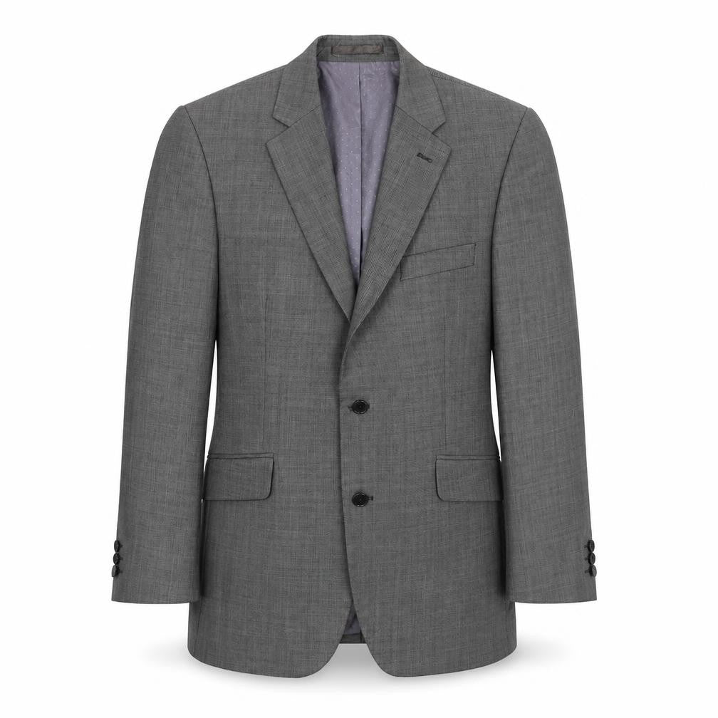 Flintoff Mens Grey   Jacket Suit Jacket Size 40
