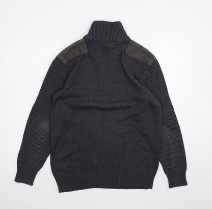 AriZona Mens Black   Pullover Jumper Size M