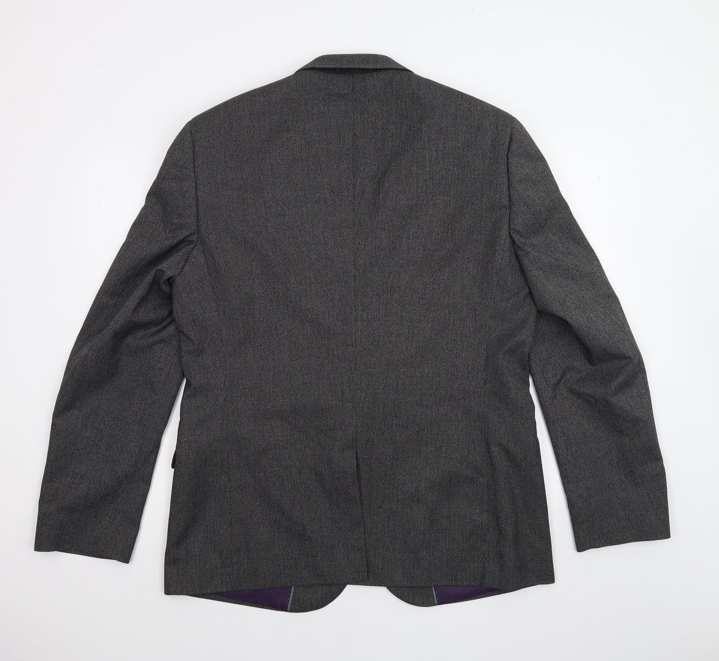 George Mens Black   Jacket Suit Jacket Size 44