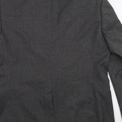 George Mens Black   Jacket Suit Jacket Size 44