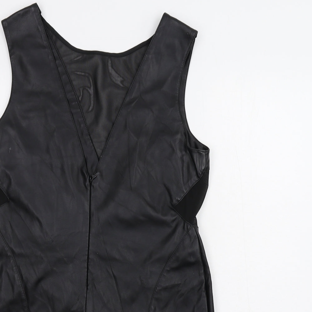 Miss Selfridge Womens Black   A-Line  Size 16