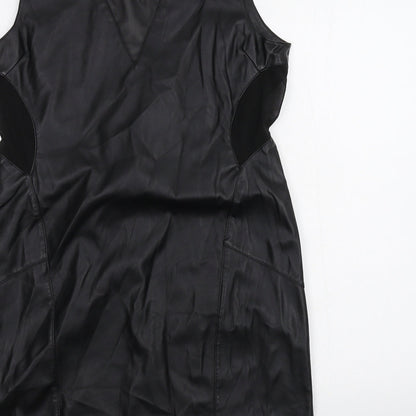 Miss Selfridge Womens Black   A-Line  Size 16