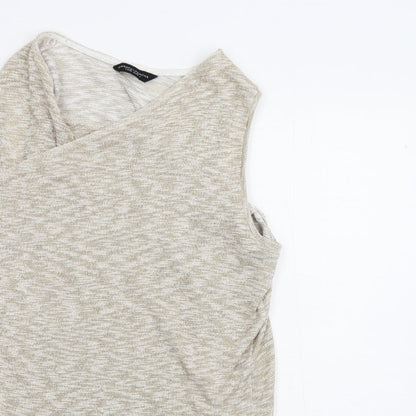 Womens UK Size L Dorothy Perkins Beige Cardigan Jumper