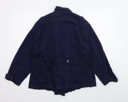 Agenda Womens Blue   Jacket  Size 18