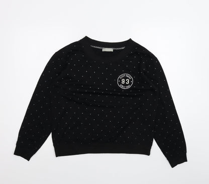 Womens UK Size 10 New Look Black Pullover Jumper