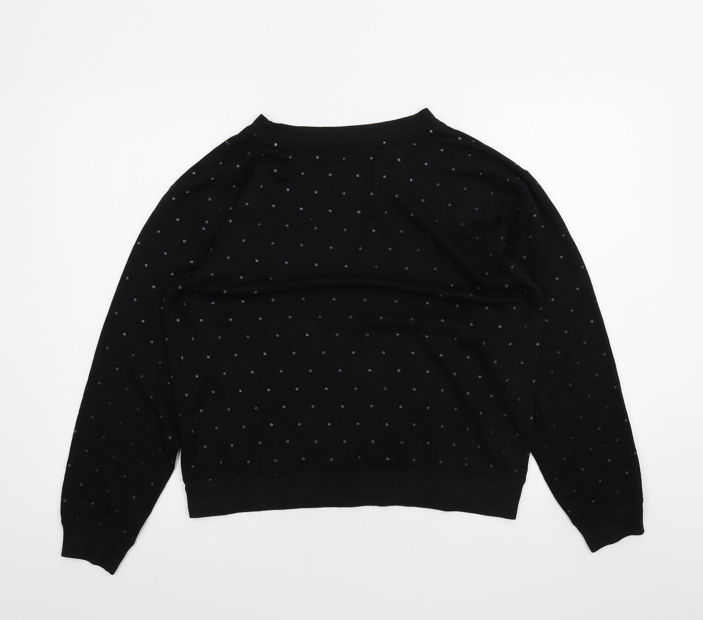 Womens UK Size 10 New Look Black Pullover Jumper