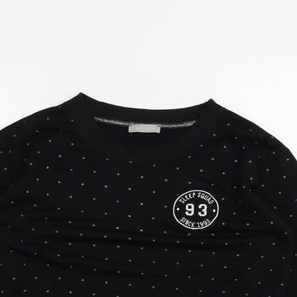 Womens UK Size 10 New Look Black Pullover Jumper