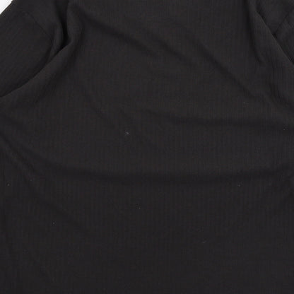 Womens UK Size L Peacocks Black Pullover Jumper