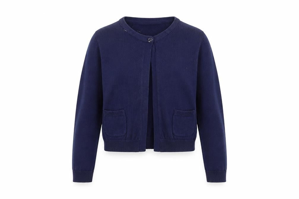 Blue Zoo Girls Blue   Cardigan Jumper Size 5-6 Years