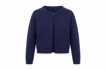 Blue Zoo Girls Blue   Cardigan Jumper Size 5-6 Years