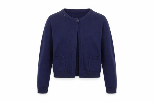 Blue Zoo Girls Blue   Cardigan Jumper Size 5-6 Years