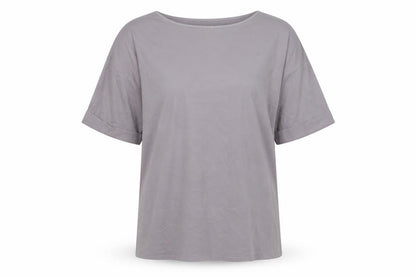 Womens UK Size 2XL Zanzea Purple Basic T-Shirt
