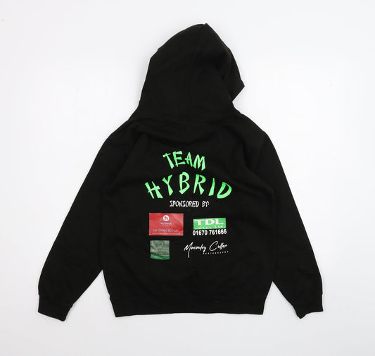 AWD Boys Black   Pullover Hoodie Size 12-13 Years