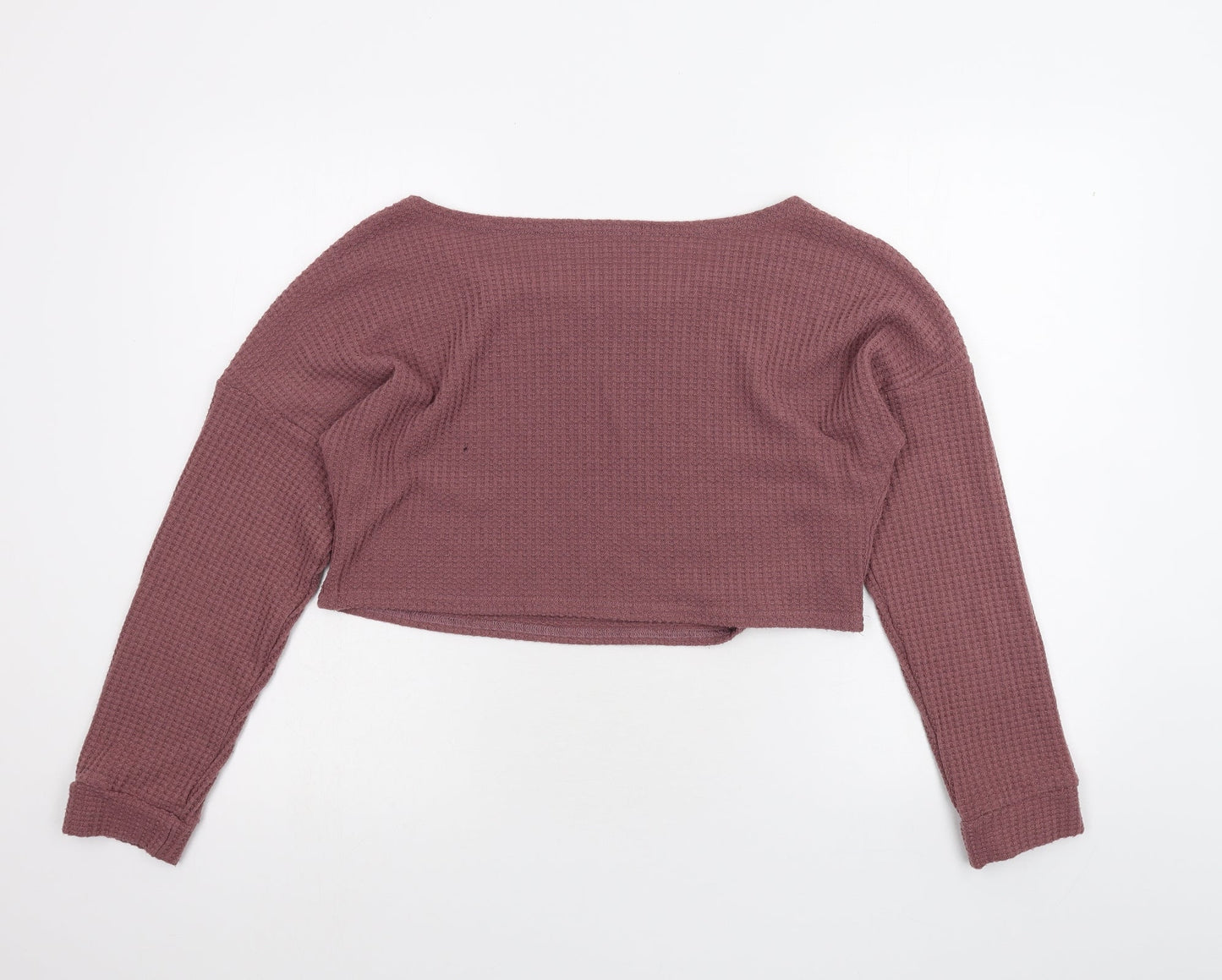 Womens UK Size XL Preworn Pink Pullover Jumper