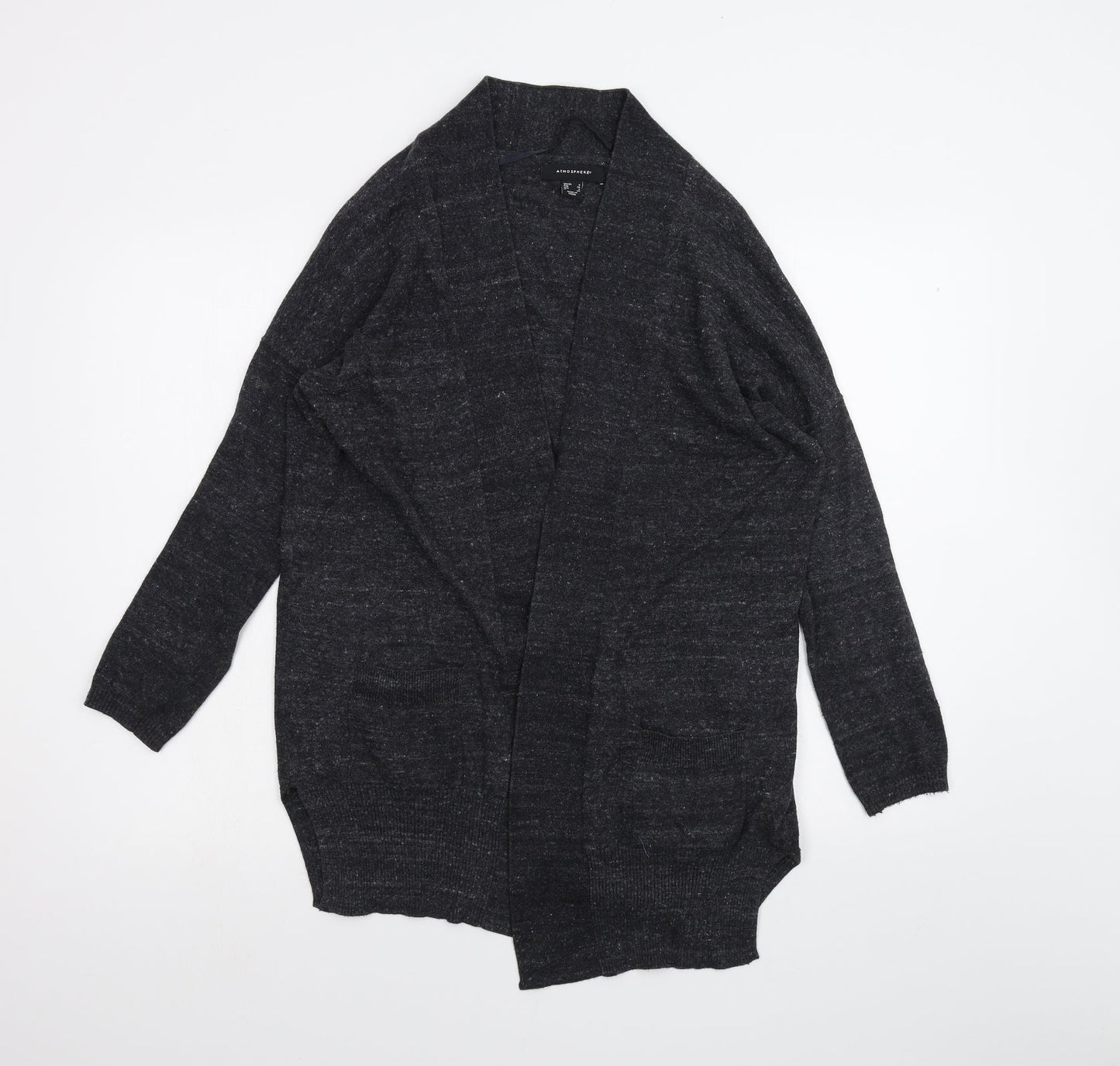 Womens UK Size 8 Atmosphere Black Cardigan Jumper